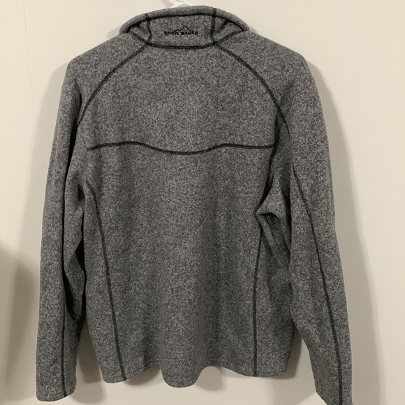 Eddie Bauer Long sleeve quarter zip fall pullover, good condition Sz Large - Picture 2 of 7